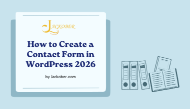How to Create a Contact Form in WordPress 2026