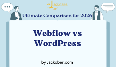 Webflow vs WordPress comparison for 2026